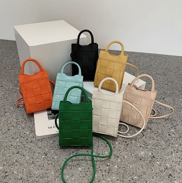 

summer children handbag carrying small square bag korean version personality single shoulder crossbody bags woman, Black