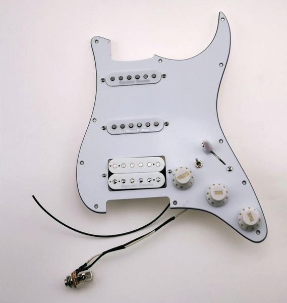 

strat guitar pickups prewired pickguard pickups ssh ssl1 single coil tb4 humbucker pickups 7way type fully loaded1718794