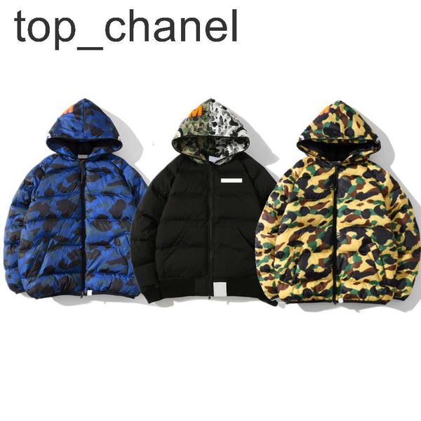 

mens designer coats down jacket black puffer jacket blue parkas camouflage style colour outerwear plus size 3xl winter thickening overcoat s