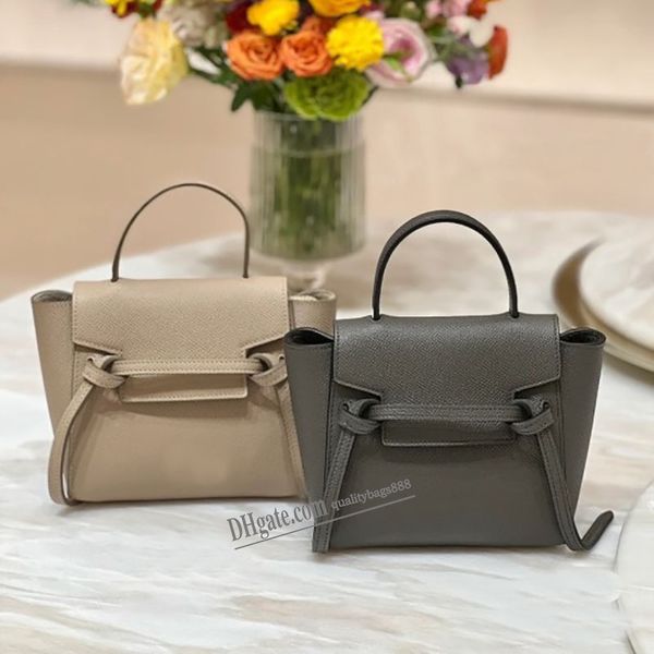 

pico belt bag grained leather women shoulder bags black classic nano belt bags vintage crossbody wallet designer handbag fashion luxury purs