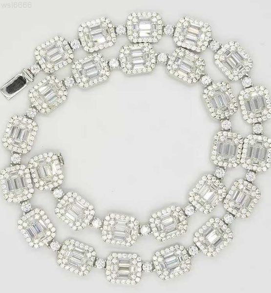 

Luxury Custom 13mm Wide Sterling Silver 925 with 5a Cz Diamond Cuban Link Chain