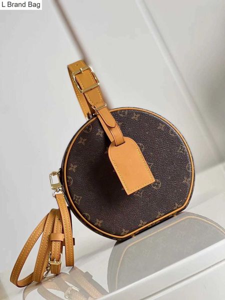 

l bag m43514 fashionable women's handbag cylinder bag embossed shoulder bag uzu3, Black