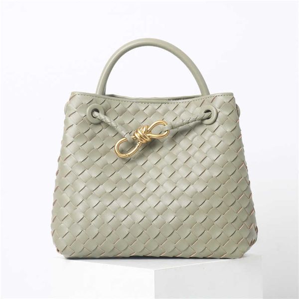 

abottegas vneta jodie mini teen intrecciato designer tote cowhide bag buckle handheld woven bag commuter one shoulder crossbody handbag for