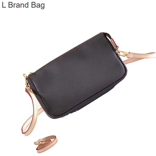 

l bag 7a shoulder accessory bags designer handbag underarm purse classic crossbodyr mahjong stylish portable phone bag canvas cowhide 21cm 4, Black