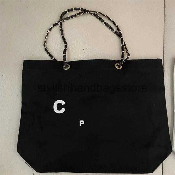 

shoulder bags designer handbag bag printed letter simple chain french lightweight ins versatile beach bagstylishhandbagsstore