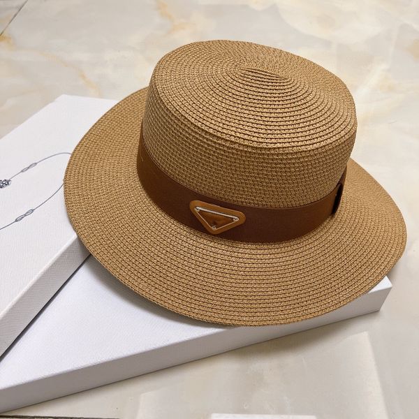 

designer wide brim straw hats hats for men bucket hats letter print strawhat grass braid cap, Blue;gray