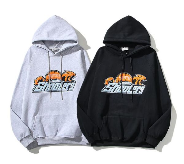 

shooters hoodies for men women sweatshirts hooded cheetah designer hoodie long sleeve pullover clothing, Black
