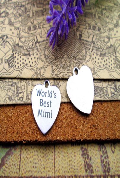 

40pcsquotworld039s mimiquotstainless steel charms more style for choosing diy charms pendants for necklace2457865, Bronze;silver