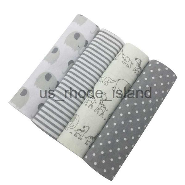 

blankets swaddling new color 4pcs/pack cotton supersoft flannel receiving newborn baby blanket swaddle baby bedsheet 76*76cm baby blankets x