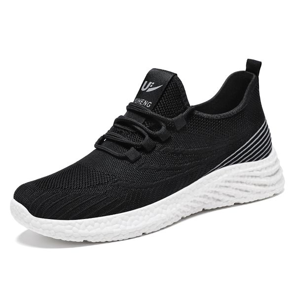 

trainers running shoes for men womens breathable general triple black white grey fog fashion comfort sports sneakers outdoor shoe 36-44