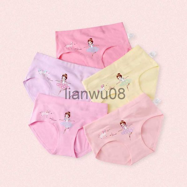 

panties 5pcslots children's underwear 115y girls pure cotton shorts teenagers briefs 12 years old girl x0802, Camo