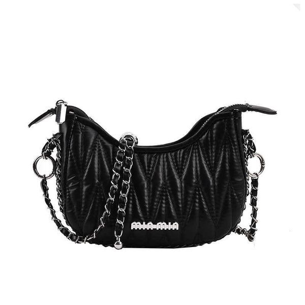 

designer bags miui tote popular pleated chain crossbody bag women crescent bag shoulder crossbody bag fcfv