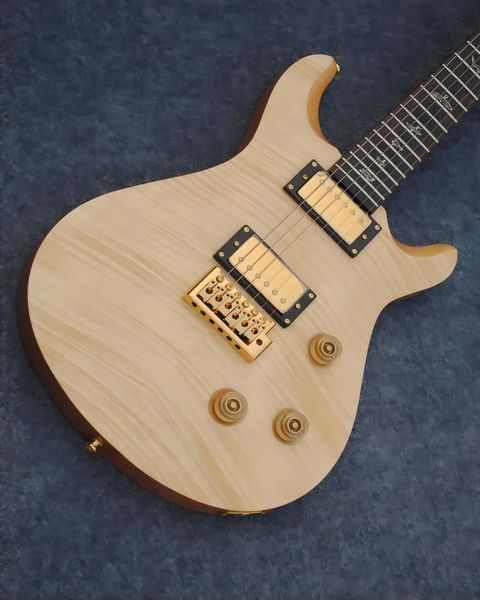 

flame maple prs electricguitar, wood fingerboard bird inlay, metal fitting258