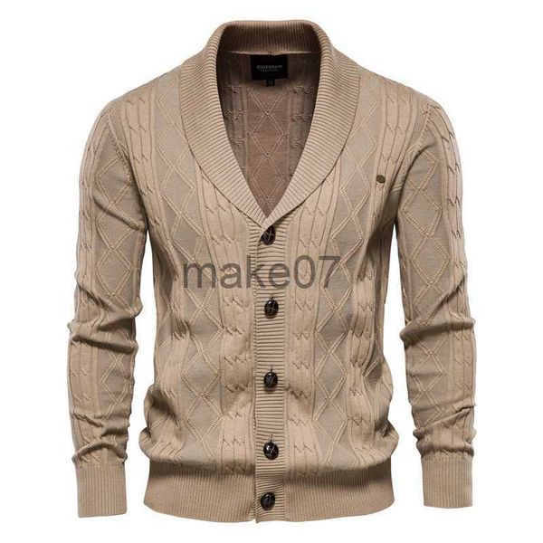 

men's sweaters men's argyle cardigan classic autumn winter warm sweater fashion pure color cotton pullover male knitwear clothes j, White;black