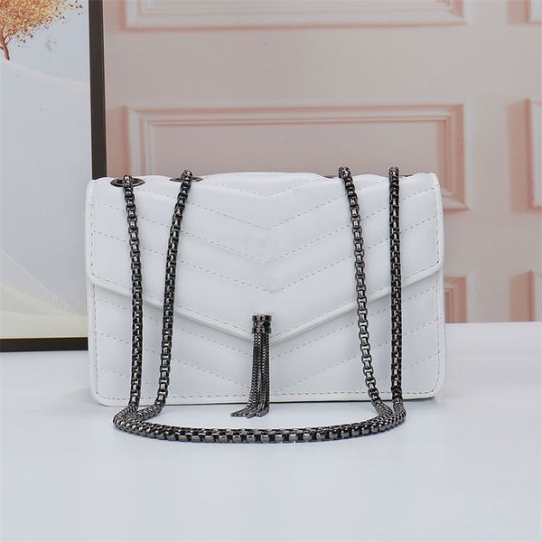 

embroidery women's messenger bag 2023 threaded luxury tote shoulder bag brand sequin tassel clutch small bag and wallet party