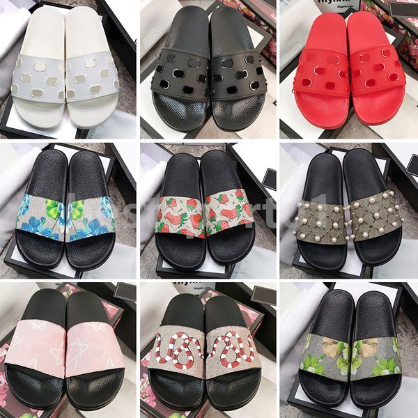 

stylish slippers tigers fashion classics slides sandals men women shoes tiger cat design summer huaraches size 35-48 l3, Black