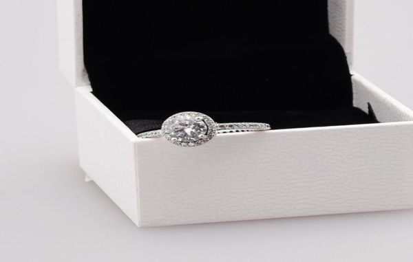 

real 925 sterling silver cz diamond ring with original box set fit style wedding ring engagement jewelry for women gir41502043228155