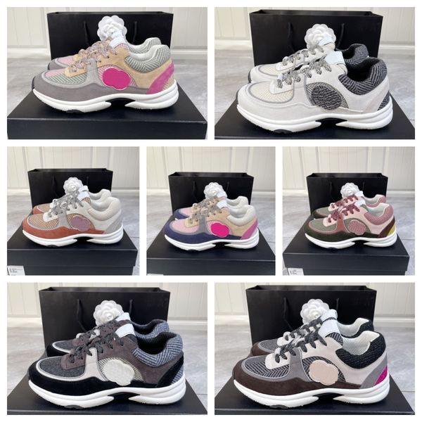 

10a women designer sneakers luxury leathe r casual shoe s men shoes genuine leather fashion mixed color original box 08