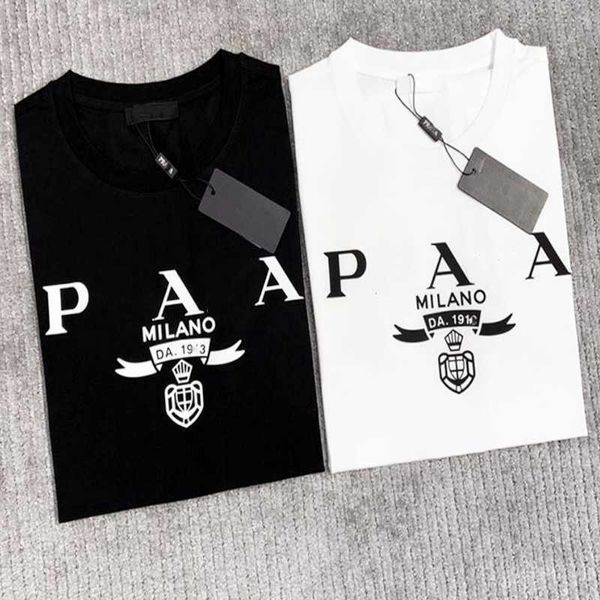

2023 designers mens t shirt clothing black and white womens famous brands tees short sleeve women's casual hip hop streetwear tshirts d, White;black