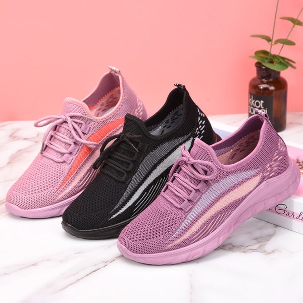 

summercanvas women running womens shoes mesh ladies lace up loafers classia black white triple pink platform woman shoe sneakers s
