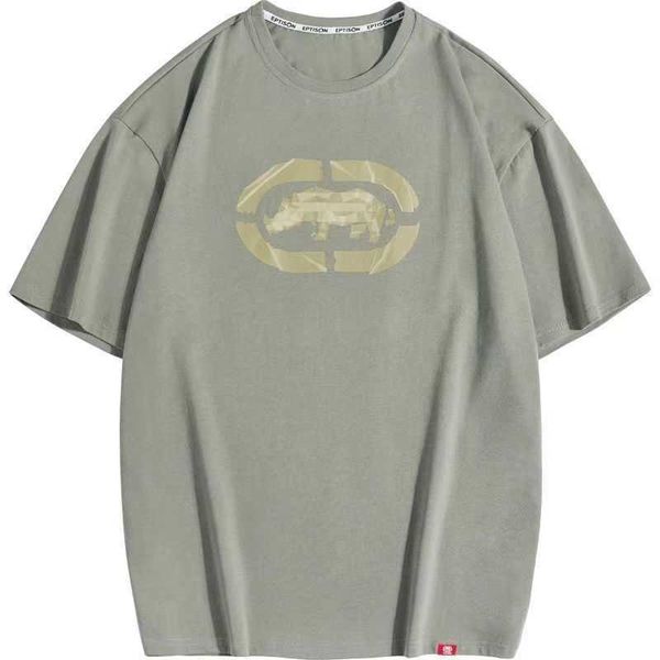 

2023 ecko t shirt mens designer t shirt summer streetwear short sleeve men women hip hop tee asian size m-xxl 12 78pr, White;black