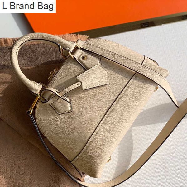 

l bag luxury handbag designer shell bag 25cm genuine leather crossbody bag delicate knockoff shoulder bag with yl075 b7va, Black