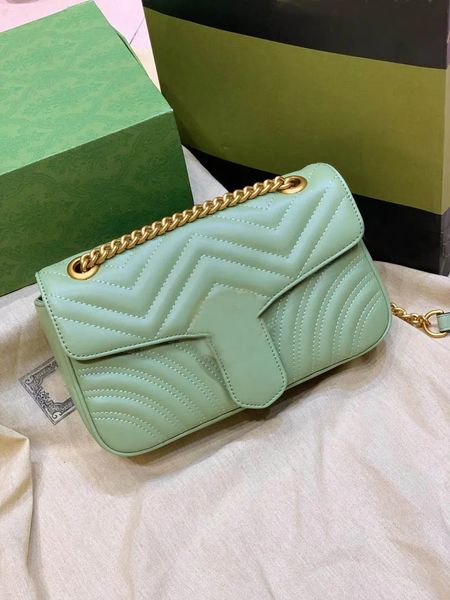 

5a designer bag shoulder marmont bags handbag crossbody canvas real leather 443497 chain messenger totes luxury handbags cross body purse mu