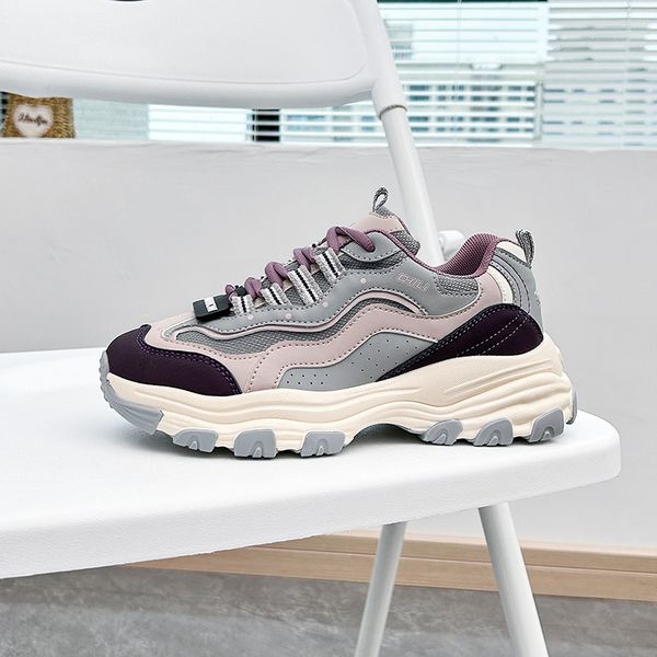 

designer shoes casual women fashion black white brown woman girls flat trainers factory wholesale retail platform sports sneakers size824