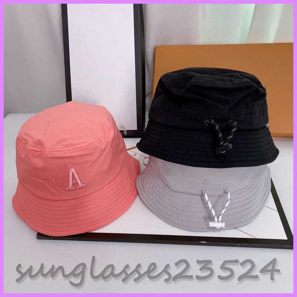 

stingy brim hats street fashion bucket hat mens designer women casquette outdoor summer baseball cap letters sports caps hats mens fisherman, Blue;gray