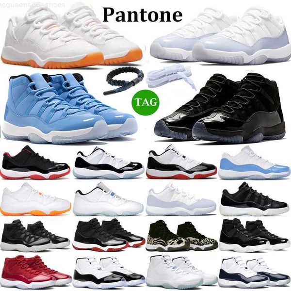 

2023 high 11 11s men women basketball shoes cherry win like 82 cool grey heiress bred jubilee 25th anniversary pantone midnight navy trainer, Black