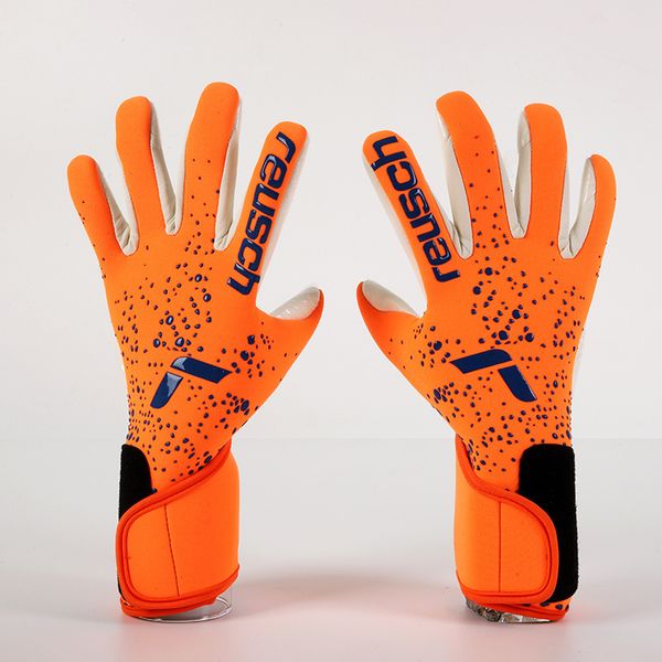 

sports gloves professional football goalkeeper soccer ball training hand protection durable antislip sport glove goalie 230801, Black