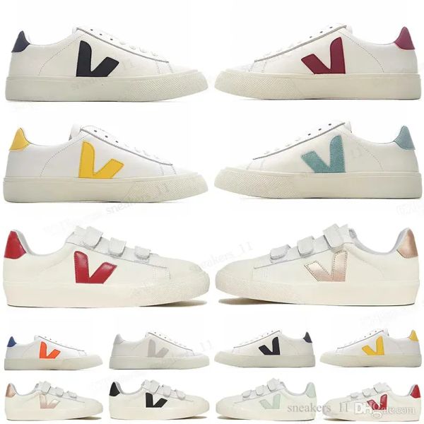 

veja shoes womens sneakers shoes mens classic white fashion couples vegetarianism style original veja campo size 36-45 ahl agrlyi, Black