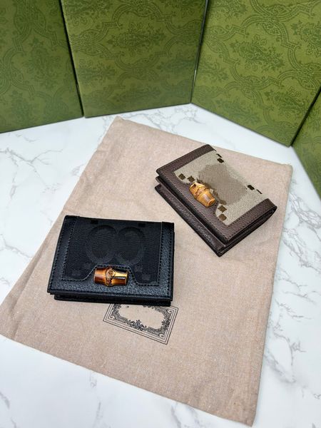 

famous brand bags women wallet embroidered large letter short wallet buckle folding zipper coin purses famous designer mens clutch bags pock, Red;black