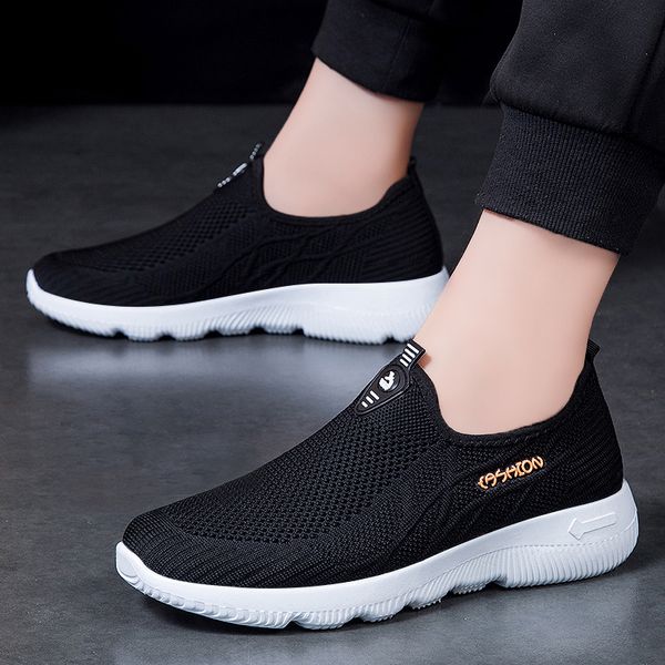 

2023 selling mens casual shoes designer fashion sneakers black grey navy outdoor men platform sports loafers flats trainers size 39-44