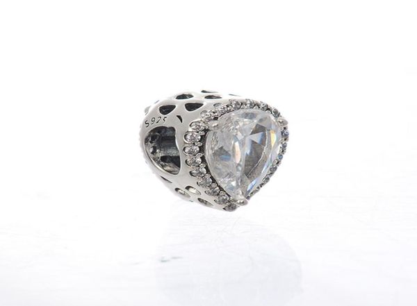 

radiant teardrop charm s925 sterling silver fits for original brand bracelet 796245cz h83389166, Bronze;silver