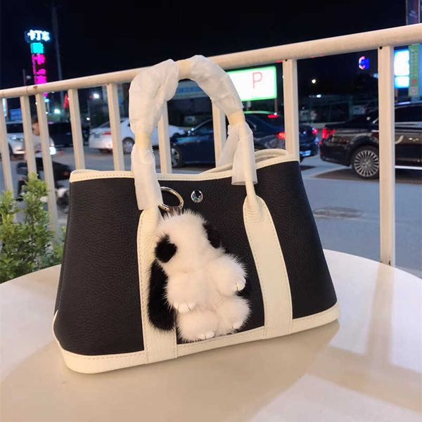 

wholesale original party garden home tote bags online shop new contrast bag colored casual litchi pattern handheld one shoulder crossbody la