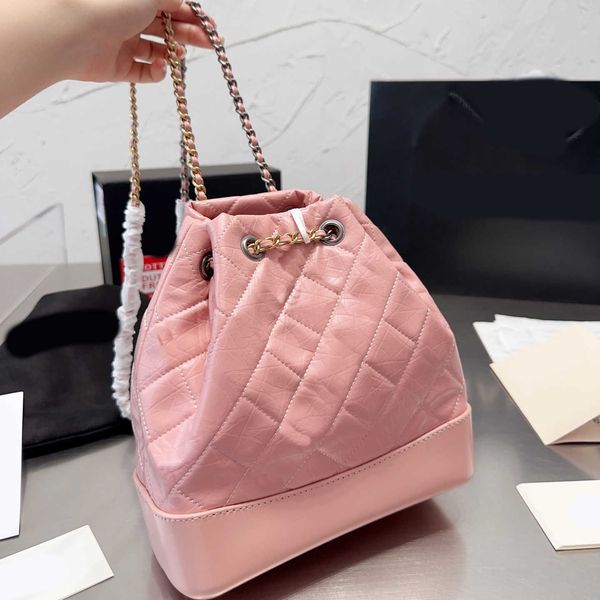 

designer bags cowhide backpacks women drawstring backpacks luxury back pack bookbag women designers all-match large capacity 230715/0815