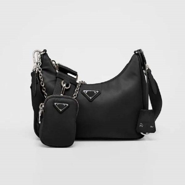 

designers bags luxurys handbag totes handbags prado 3 pieces bags 2005 crossbody hobo purses sale womens lady shoulder fashion wallet bag la