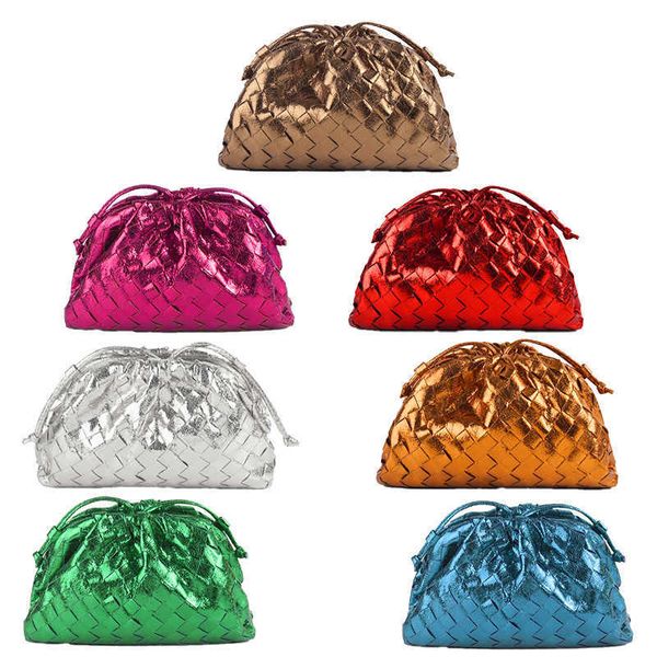 

abottegas vneta jodie mini teen intrecciato designer tote weaving cloud packet design fashion one shoulder cross shoulder handheld dumpling