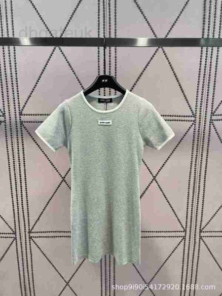 

basic & casual dresses designer summer new grey lace design knitted academy style emblem accent dress 9lbu, Black;gray