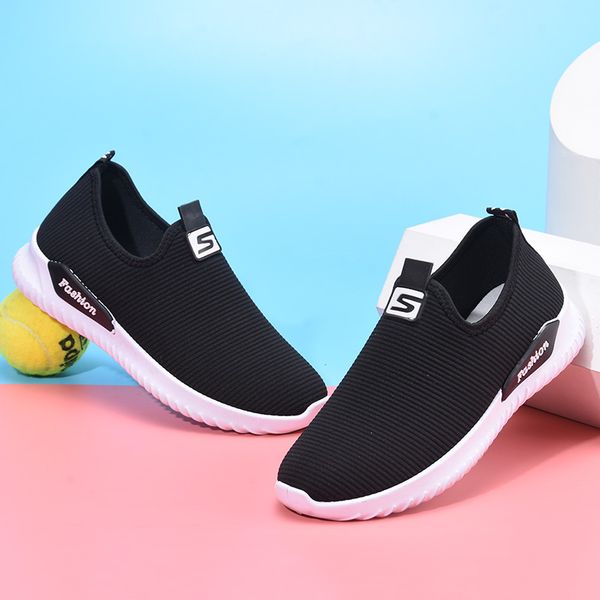 

mesh womens trainers jogging sports running shoes fashion women ladies outdoor platform sneakers triple black grey red lace up woman loafers