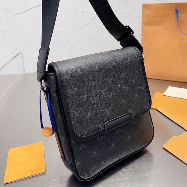 

men bag designer bags man handbag classic flower crossbody bags leather shoulder messenger handbags brand luxurys wallet flap purses checker