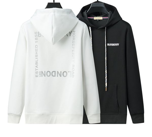 

designer hoodie fashion essentail hoodies mens womens loose streetwear clothing essen lovers hoodie street tracksuit pullover hooded sweatsh, Black