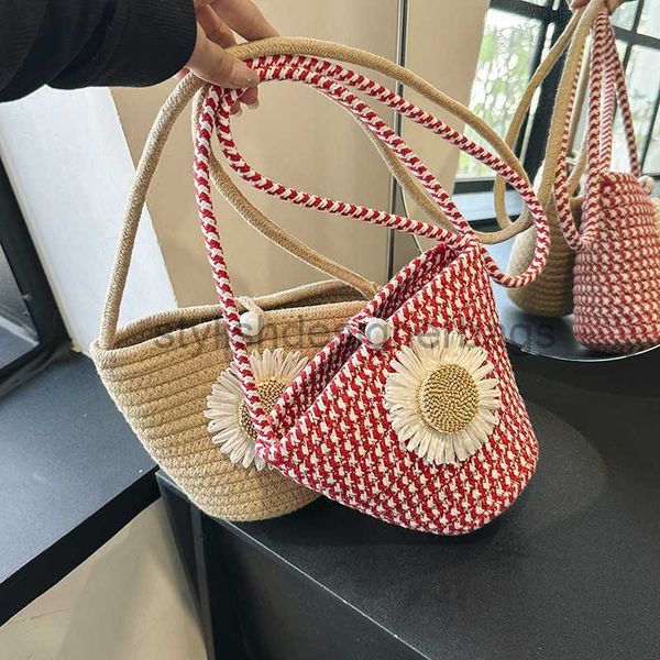 

shoulder bags netizen fashion small fresh flower one shoulder crossbody bag 2023 summer new western korean version small bag women's bu
