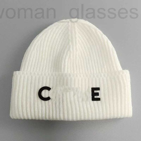 

beanie/skull caps designer designer brand men's beanie hats women's autumn and winter new classic letter c outdoor warm all-match, Blue;gray