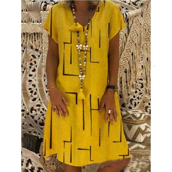

selling large spring print v neck dress for women, Black;gray