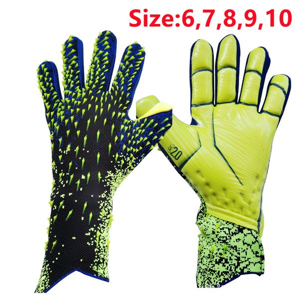 

childrens football goalkeeper gloves professional sports training mens wear resistant soccer goalie kids latex 230801, Black