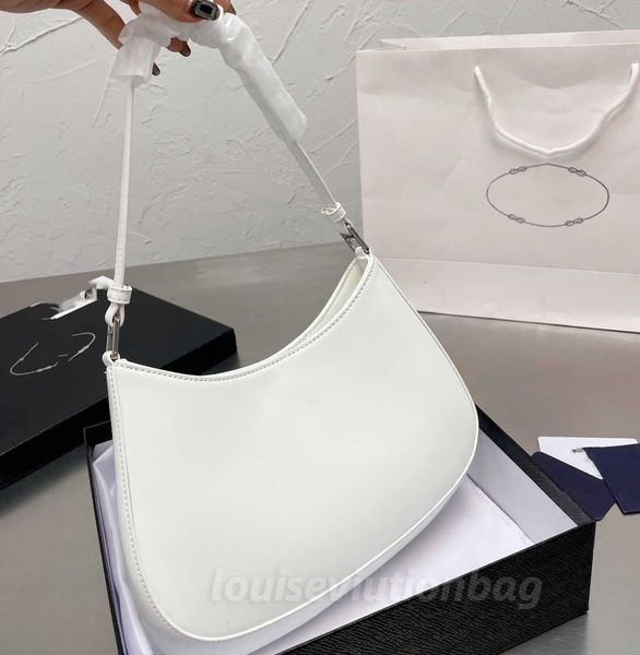 

cleo underarm bag shoulder bags designer crossbody bag shiny leather handbag messenger for women fashion crescent bag hobo tote