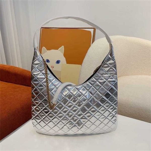 

lady shopping bags tote bag vintage designer diamond handbag women leather underarm handbags shoulder messenger wallet 220920