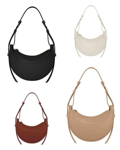 

new half moon bag calfskin tote bag designer women's stray bag crossbody bag fashion casual women's bag
